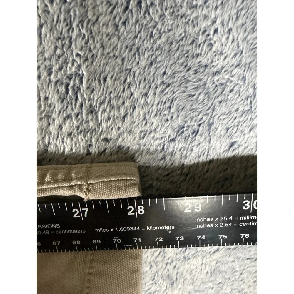 Carhartt Relaxed Fit Khaki Work Pants Tan 29x30 102291 232 Mens Stretch Canvas